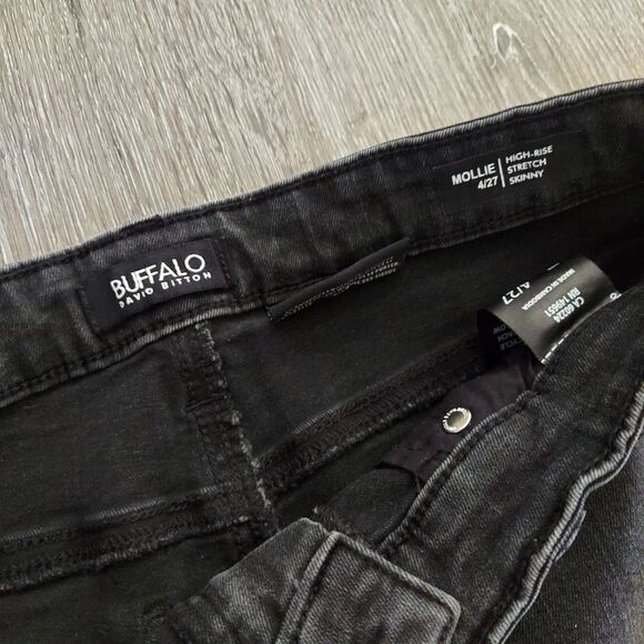 Buffalo David Bitton Mollie High Rise Stretch Skinny Jeans 4/27 - Picture 4 of 5